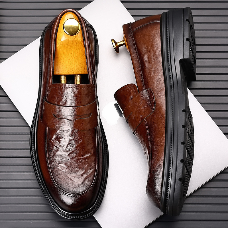 Men'S Formal Office Wear Shoes - Chaussures en cuir pour hommes pour