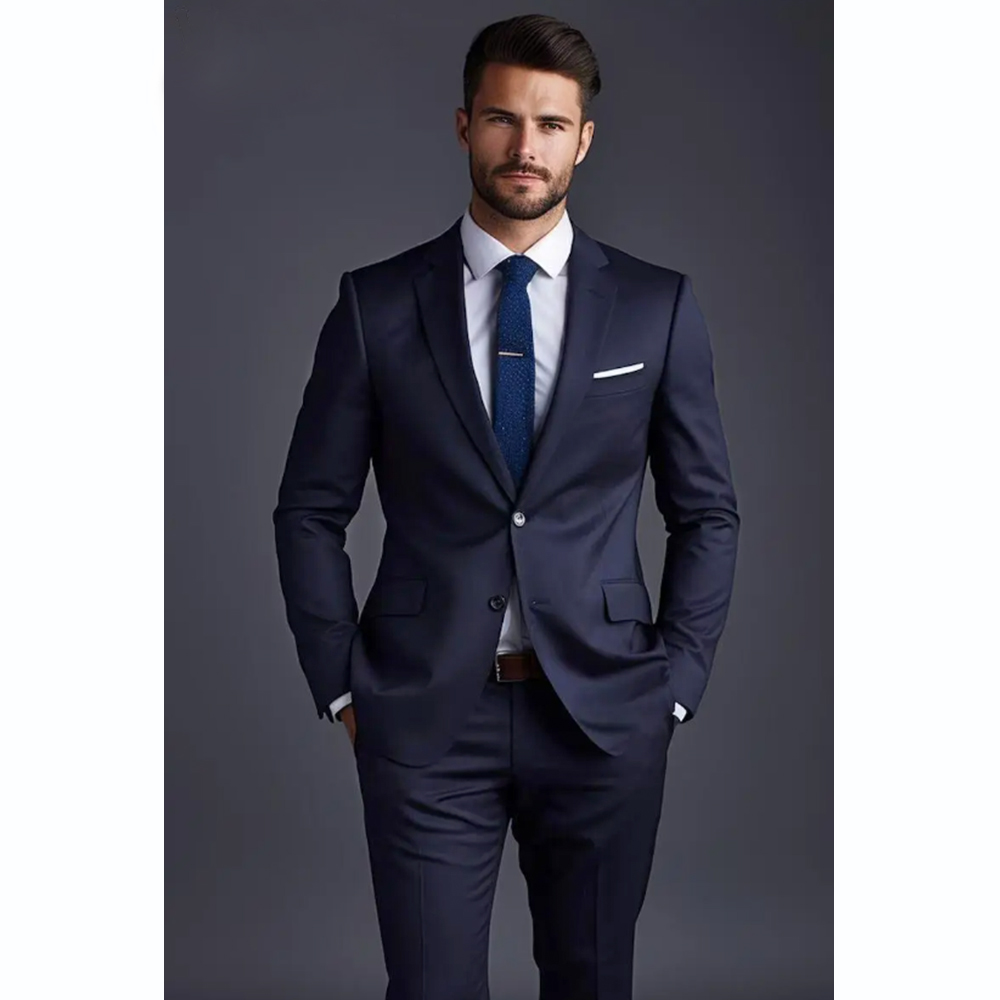 Men Formal Wear Wedding - Ensemble de costume pour hommes 2