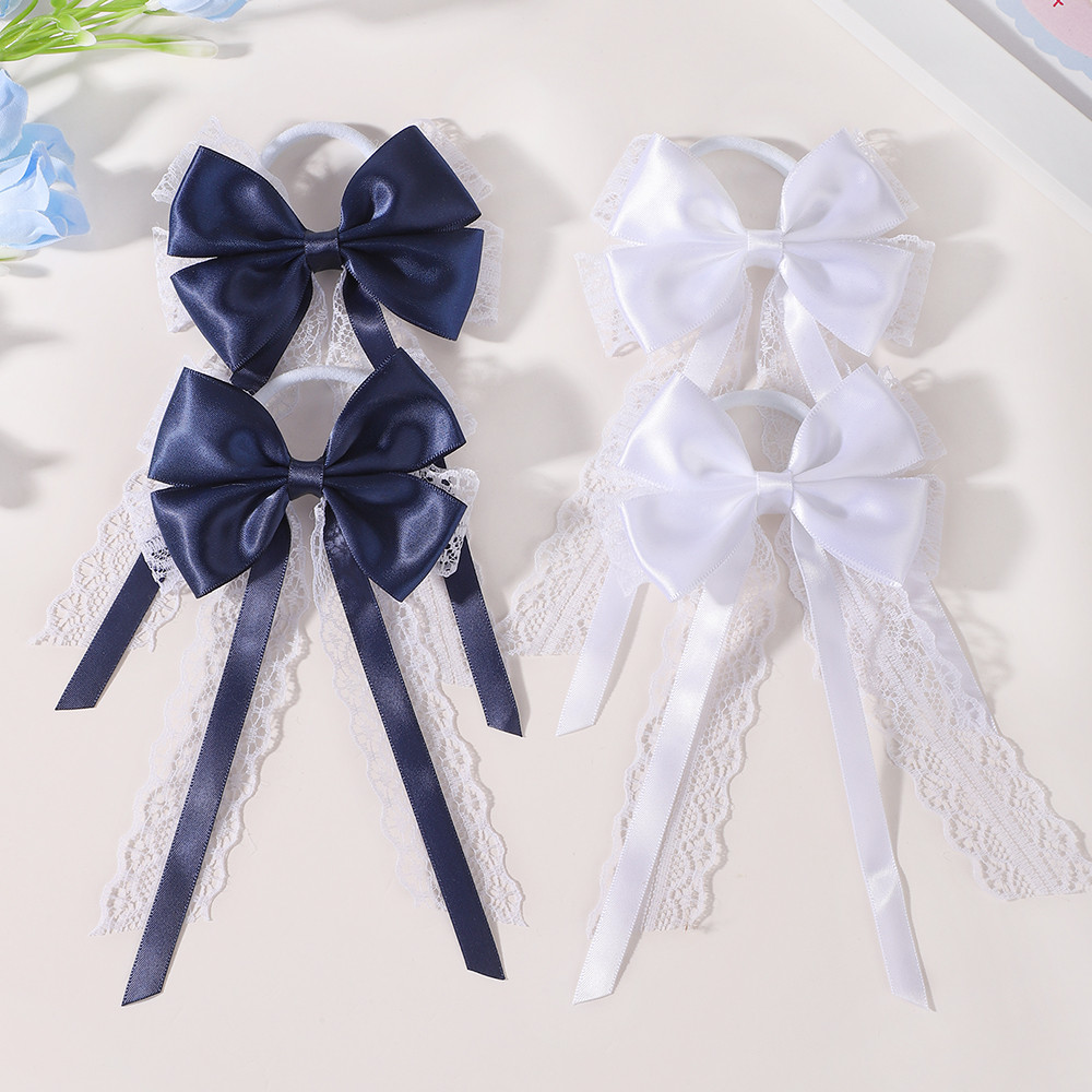 Satin Bow Tie - 2 pièces de bandeaux à cheveux