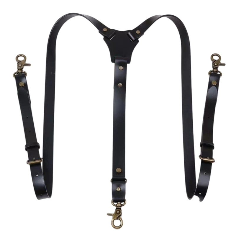 Men'S Formal Wear With Suspenders - Porte-jarretelles pour hommes avec crochet sécurisé,