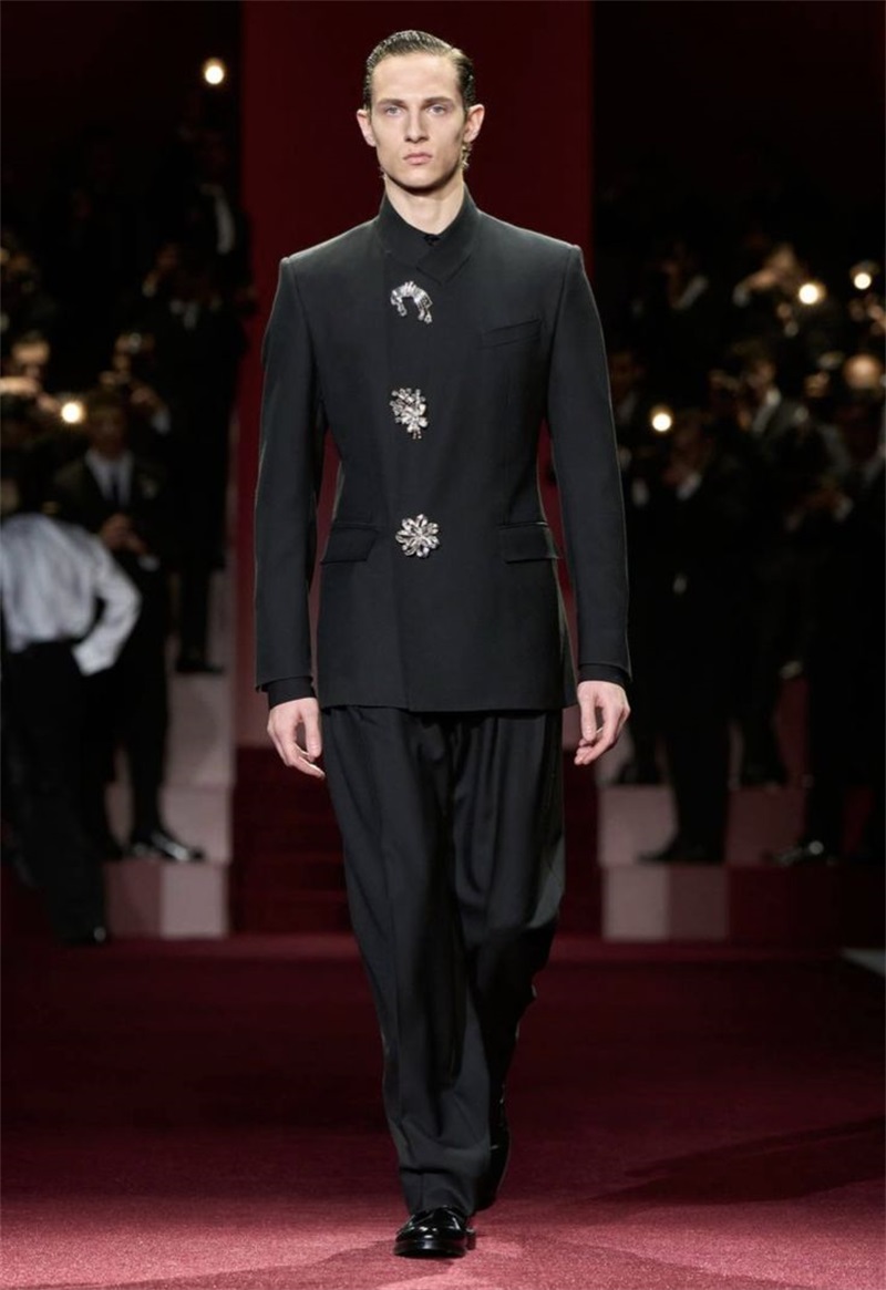 Formal Wear For Men Black Suit - Ensemble de costume pour hommes avec