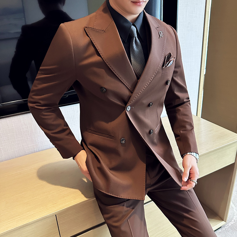Men Formal Wear Wedding - (Vestes + pantalons) costumes pour hommes