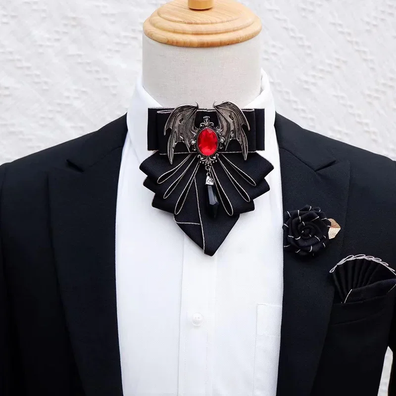 Korean Men Formal Wear - Ensemble de broches à nœud papillon