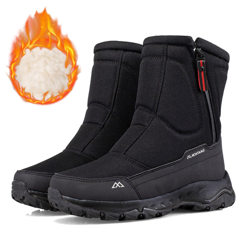 Men'S Ethnic & Formal Designer Wear Studio S - Bottes de neige d'extérieur confortables et