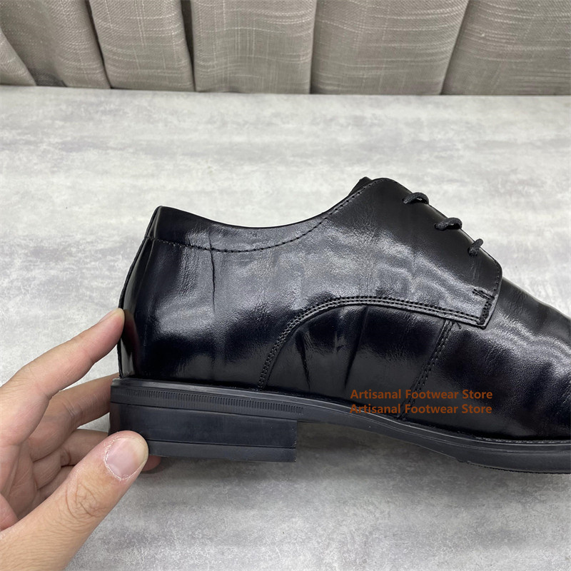 Chaussures Oxford en cuir noir - Men'S Formal Office Wear Shoes avis et prix