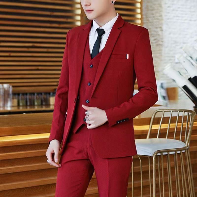 Costume 2 pièces slim fit pour - Korean Men Formal Wear avis et prix
