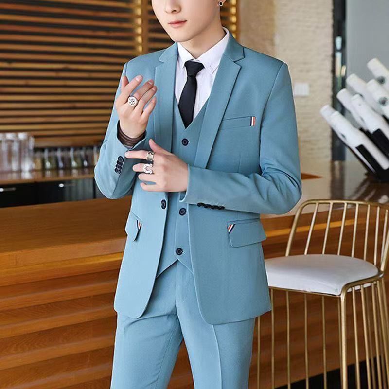Costume 2 pièces slim fit pour - Korean Men Formal Wear avis et prix