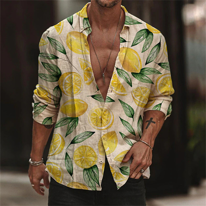 Chemise boutonnée imprimée en  - Men Formal Wear Shop avis et prix