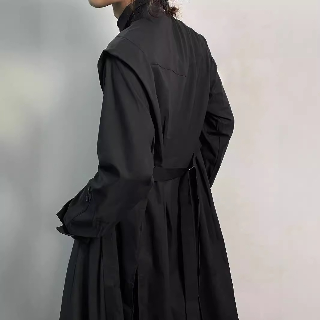 Trench-Coat gothique Y2K pour  - Men'S Formal Wear Belt avis et prix