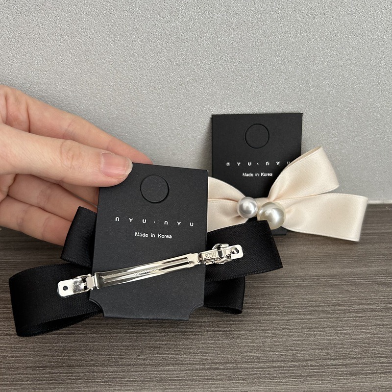 Épingle à cheveux épaisse avec - Satin Bow Tie avis et prix