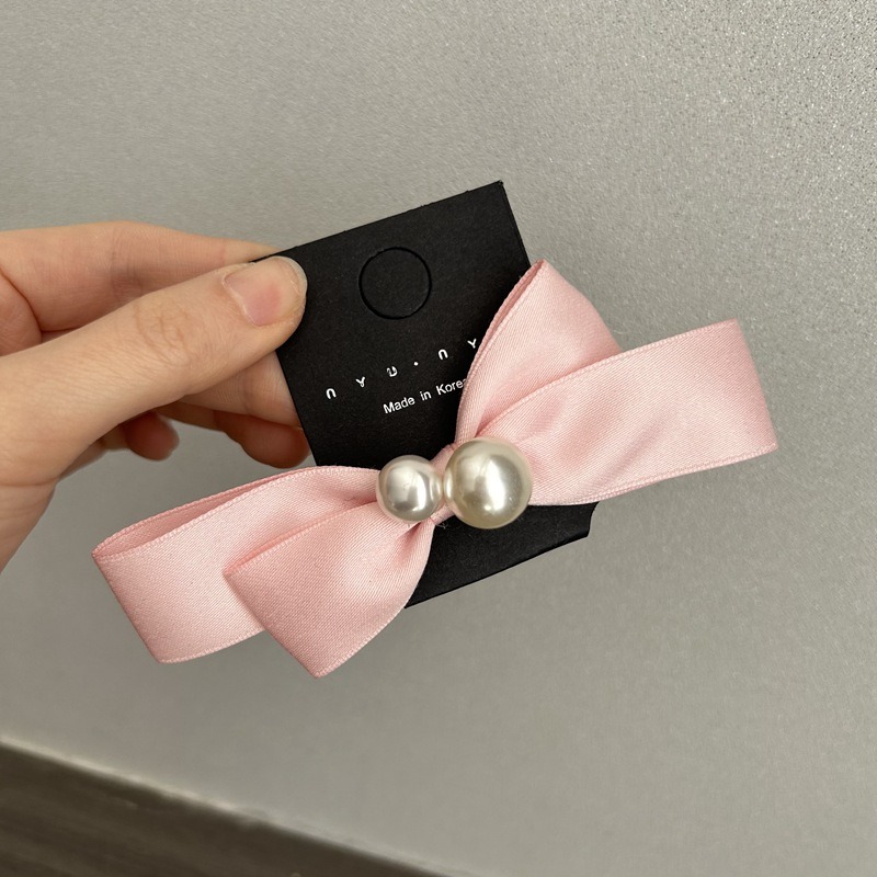 Épingle à cheveux épaisse avec - Satin Bow Tie avis et prix