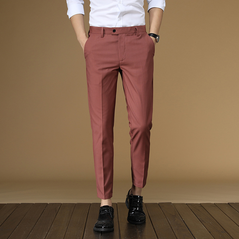 Pantalon d'été imbibé pour hom - Formal Wear For Men Black Suit avis et prix
