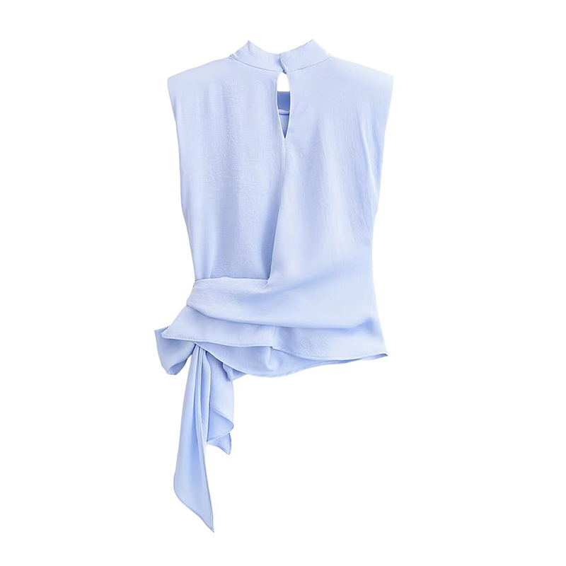 YENKYE Nouvelle Blouse Femme T - Satin Bow Tie avis et prix