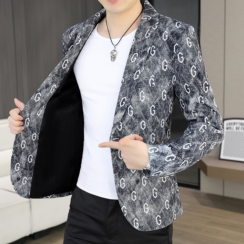 Blazer Homme Automne/Hiver 202 - Korean Men Formal Wear avis et prix