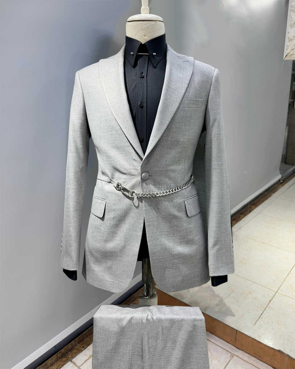 Costumes 3 pièces décontractés - Men'S Formal Wear Belt avis et prix