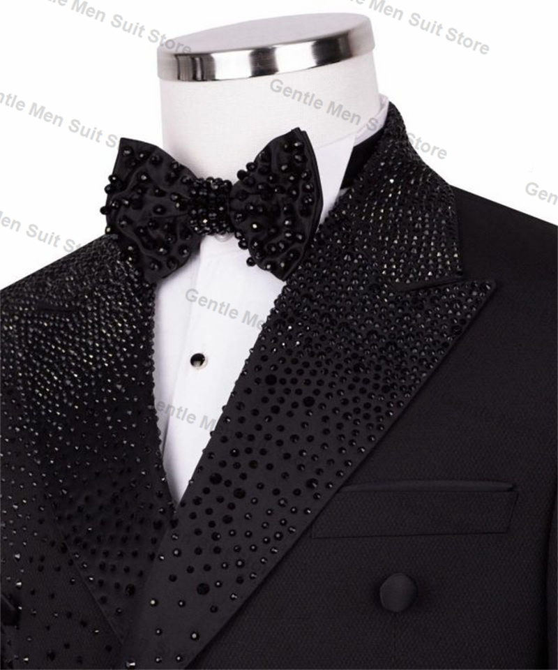 Costume de luxe noir CitroMen, - Formal Wear For Men Black Suit avis et prix
