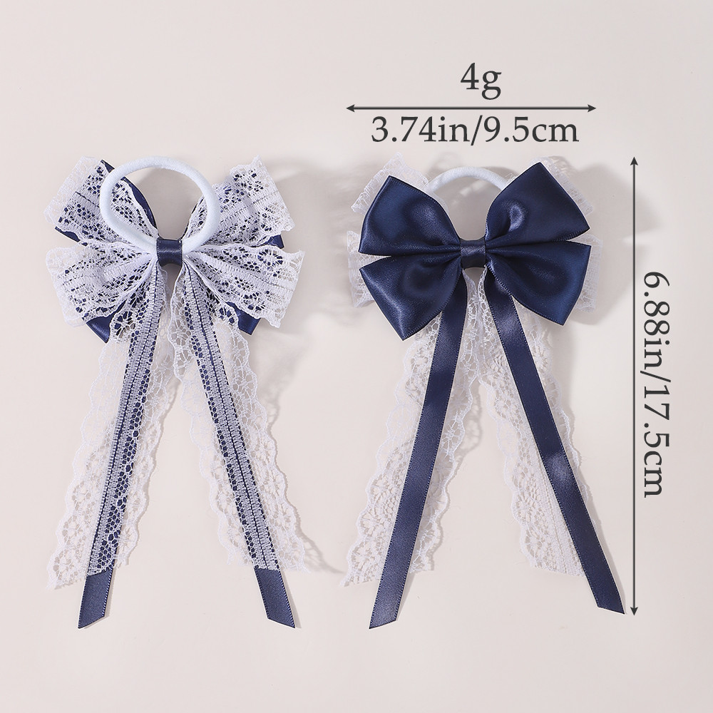 2 pièces de bandeaux à cheveux - Satin Bow Tie avis et prix