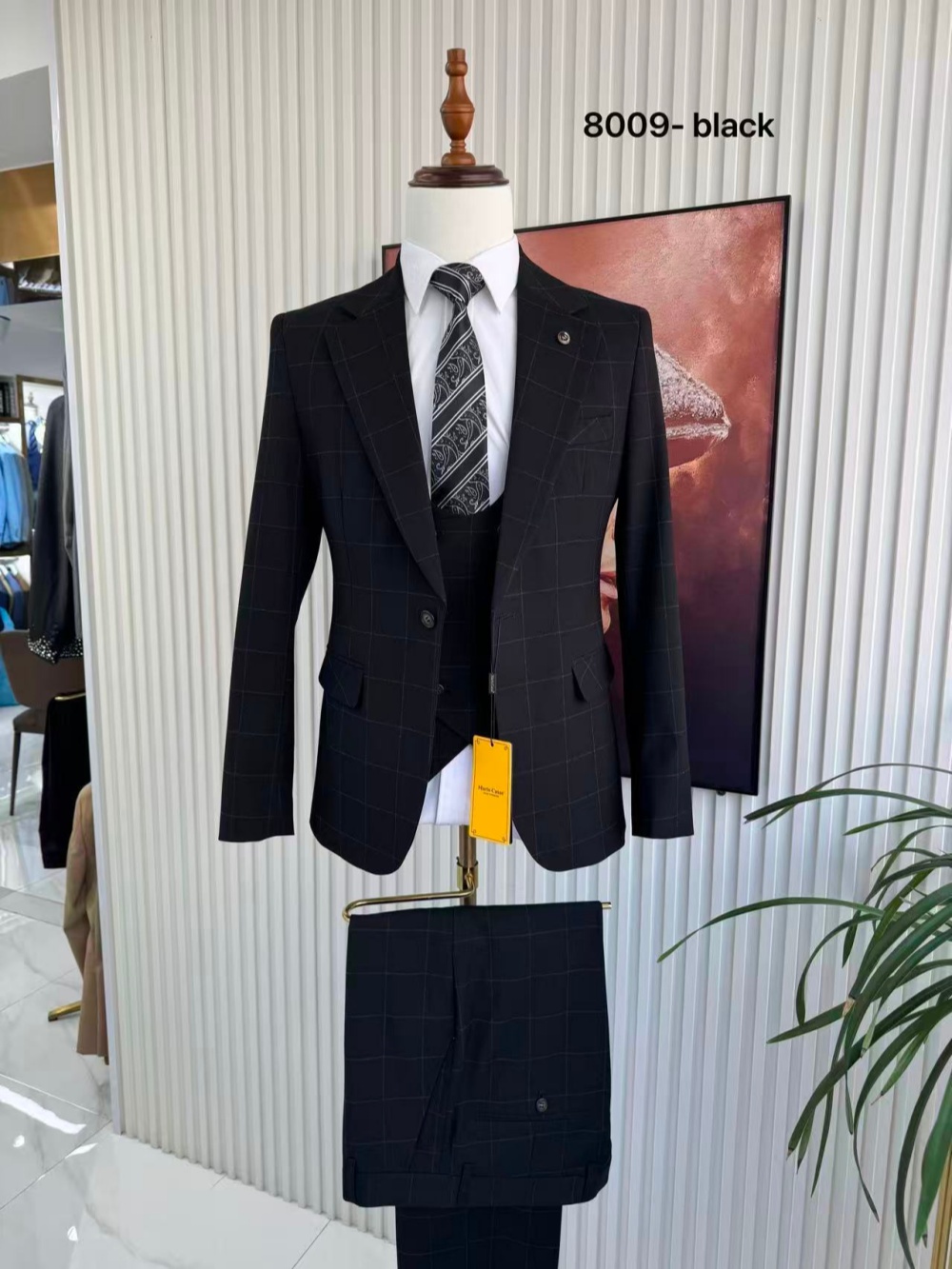 Costume de smoking à carreaux  - Men Formal Wear Jacket avis et prix