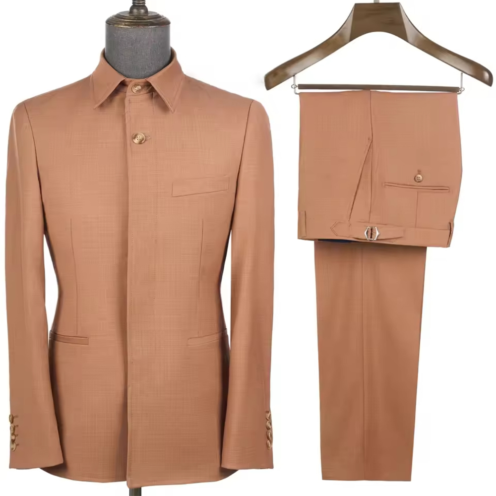 Costumes Safari Sur Mesure Pou - Men Formal Wear Jacket avis et prix
