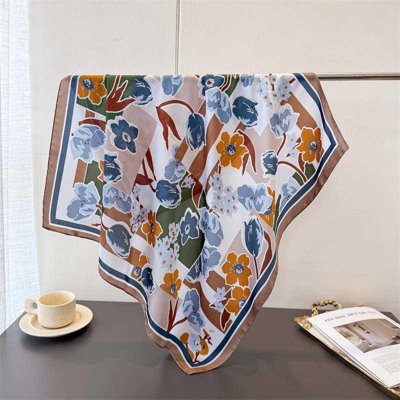 Foulard carré en soie de luxe  - Silk Tie Woven avis et prix