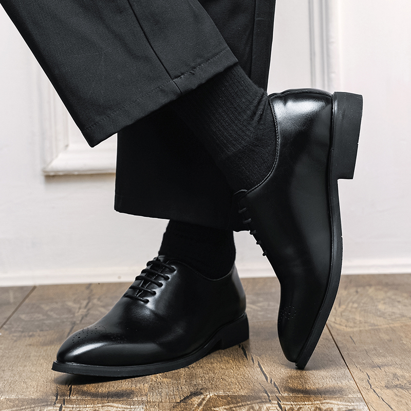 Marque en caoutchouc qualité a - Men'S Formal Office Wear Shoes avis et prix