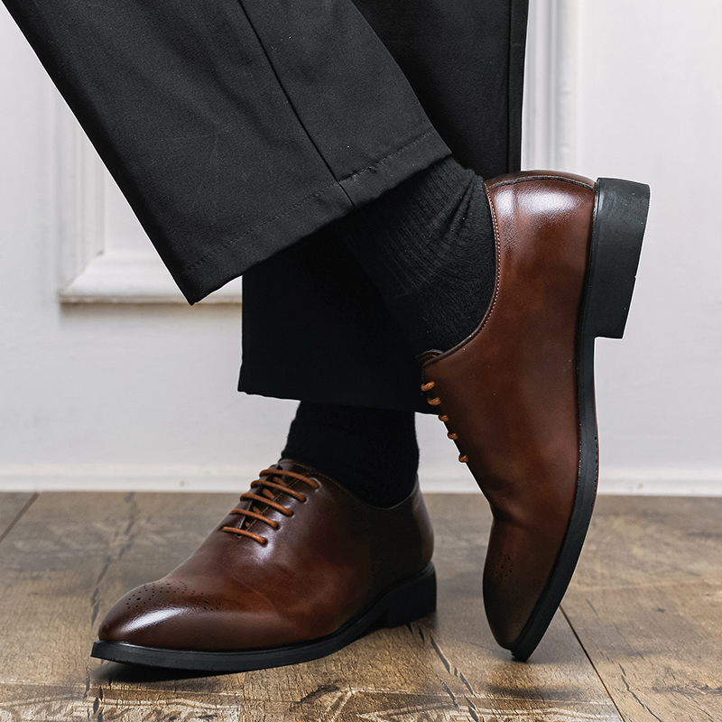 Marque en caoutchouc qualité a - Men'S Formal Office Wear Shoes avis et prix