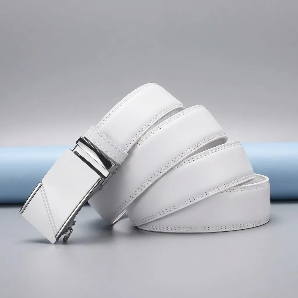Ceinture classique blanche pou - Men'S Formal Wear Belt avis et prix