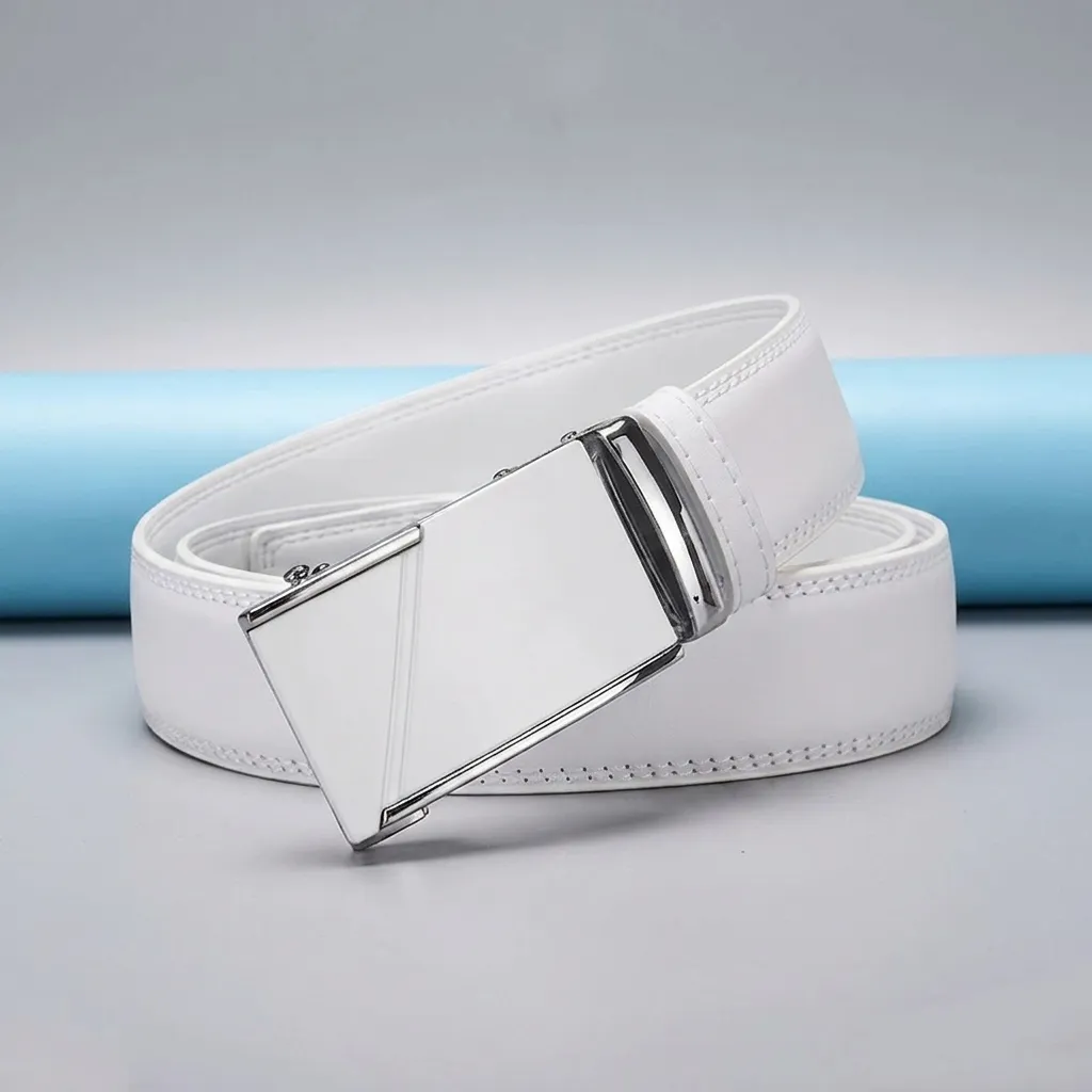 Ceinture classique blanche pou - Men'S Formal Wear Belt avis et prix