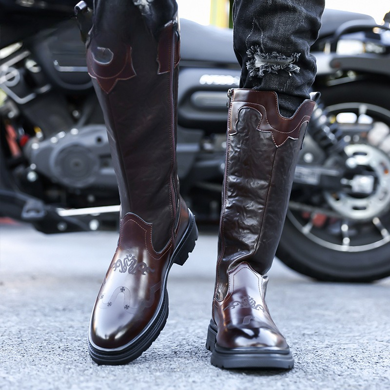 Bottes mi-mollet pour hommes b - Men'S Ethnic & Formal Designer Wear Studio S avis et prix