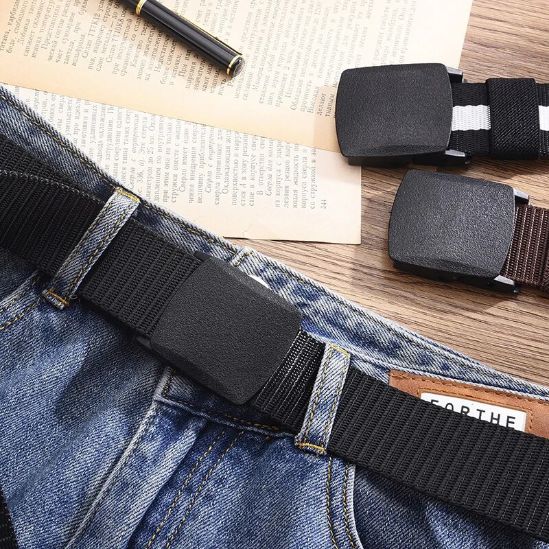Ceinture en toile décontractée - Men'S Formal Wear Belt avis et prix