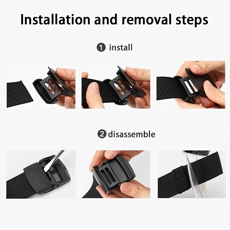 Ceinture en toile décontractée - Men'S Formal Wear Belt avis et prix