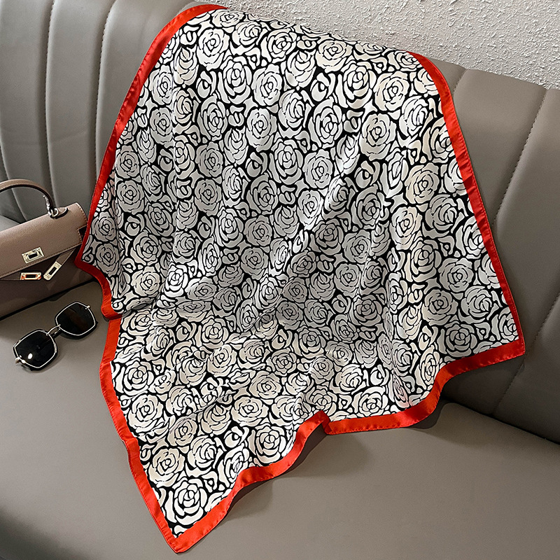 Foulard en Satin de Soie Impri - Silk Tie Woven avis et prix