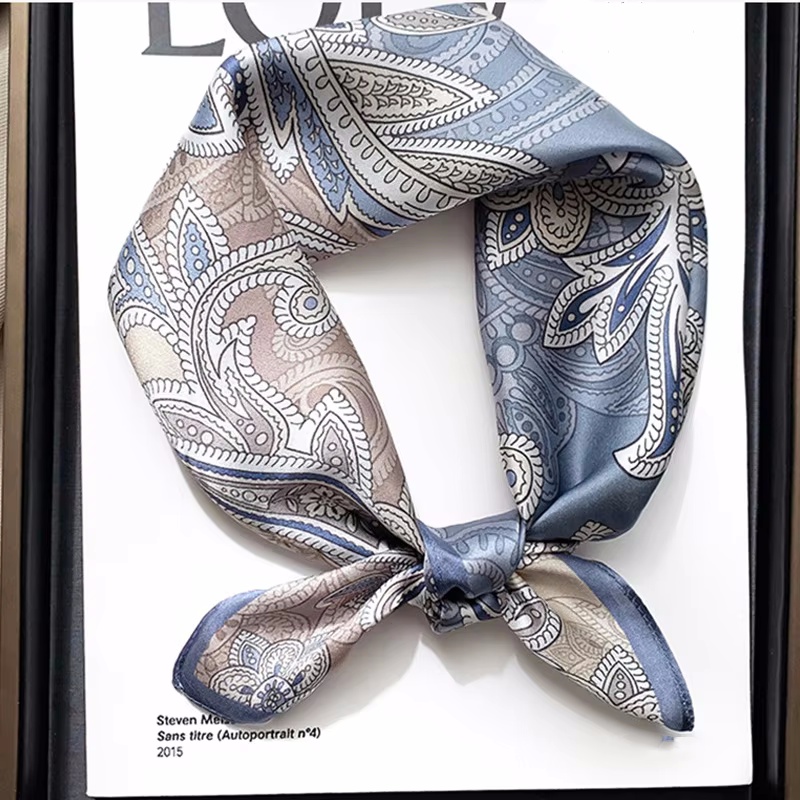 Femmes 70*70 cm carré Foulard  - Silk Tie Woven avis et prix