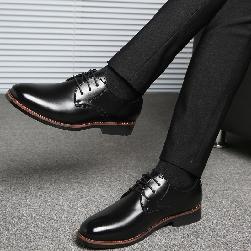 Chaussures en cuir pour hommes - Korean Men Formal Wear avis et prix