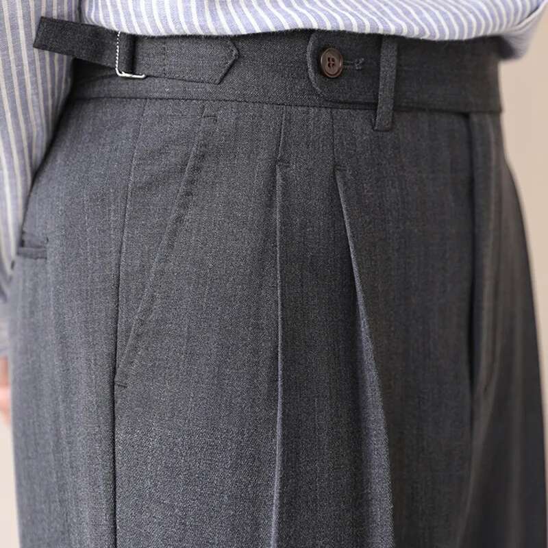 Pantalon droit taille haute po - Men Formal Wear Shop avis et prix