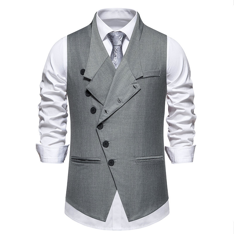 Nouveaux hommes costume gilets - Formal Vest Waistcoat avis et prix