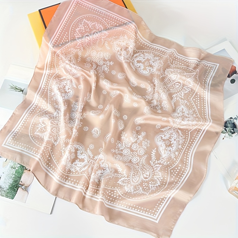 Écharpe carrée en soie de marq - Silk Tie Woven avis et prix