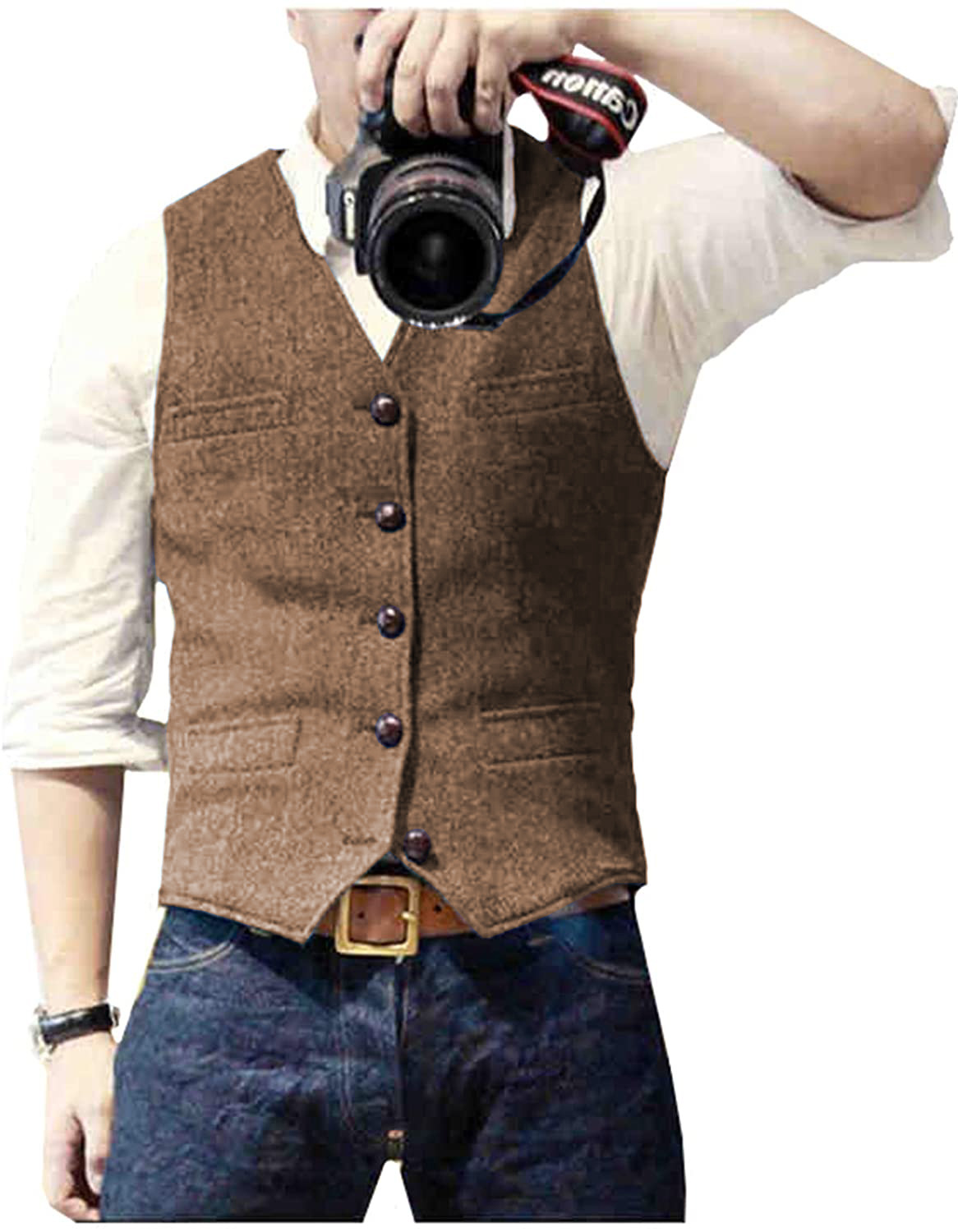 Gilet de costume pour homme en - Formal Vest Waistcoat avis et prix