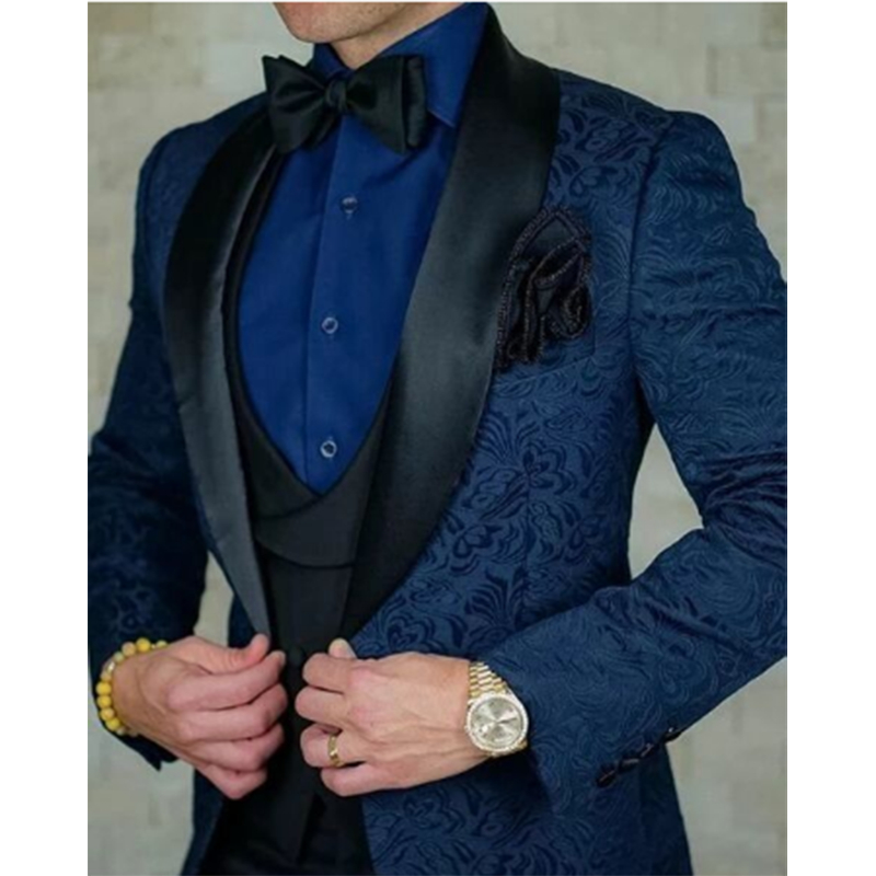 Costume de Mariage en Jacquard - Men Formal Wear Wedding avis et prix