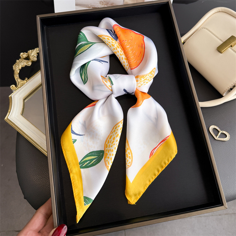 Foulards carrés en soie imprim - Silk Tie Woven avis et prix