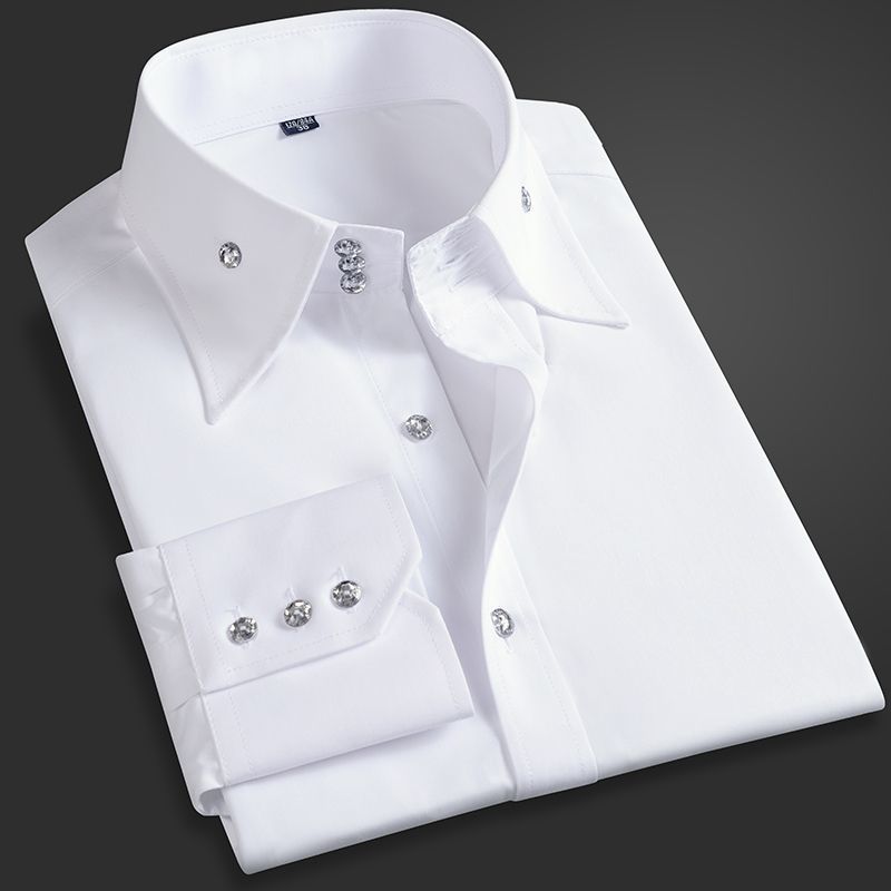 Chemise de direction pour homm - Korean Men Formal Wear avis et prix