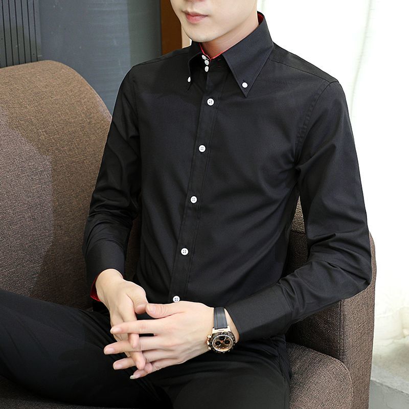 Chemise de direction pour homm - Korean Men Formal Wear avis et prix
