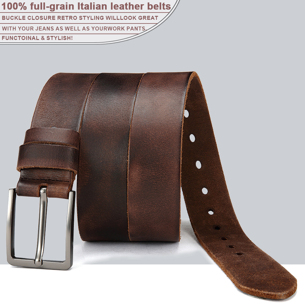 Ceinture en cuir véritable pou - Men'S Formal Wear Belt avis et prix