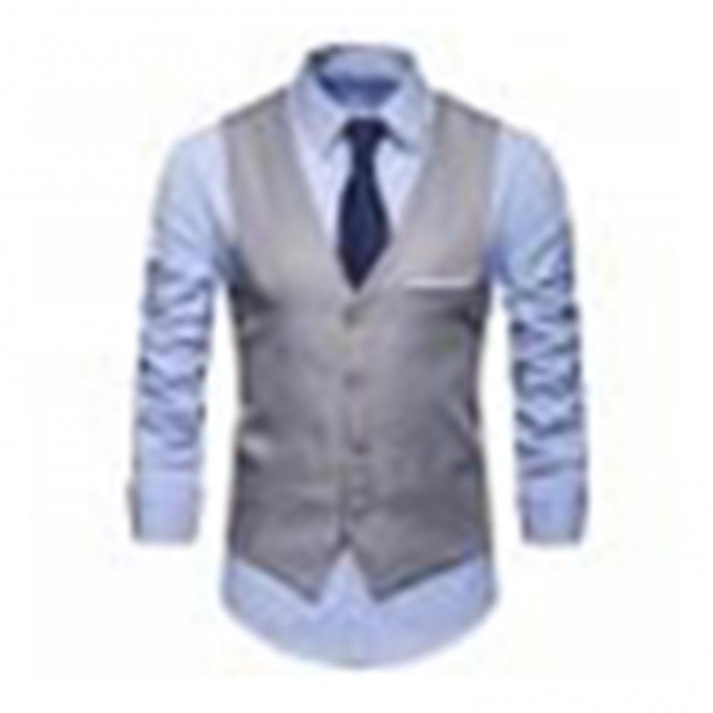 Robe gilets pour hommes mince  - Formal Vest Waistcoat avis et prix