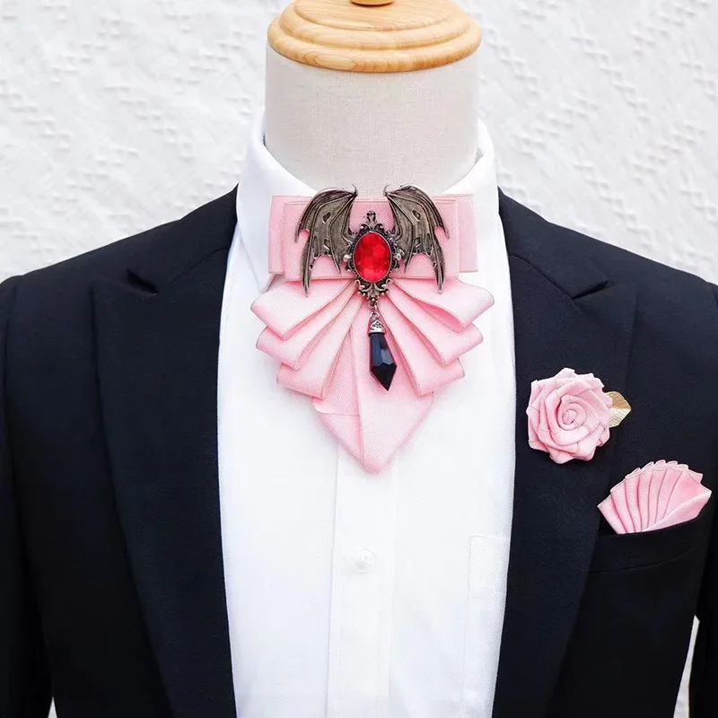 Ensemble de broches à nœud pap - Korean Men Formal Wear avis et prix