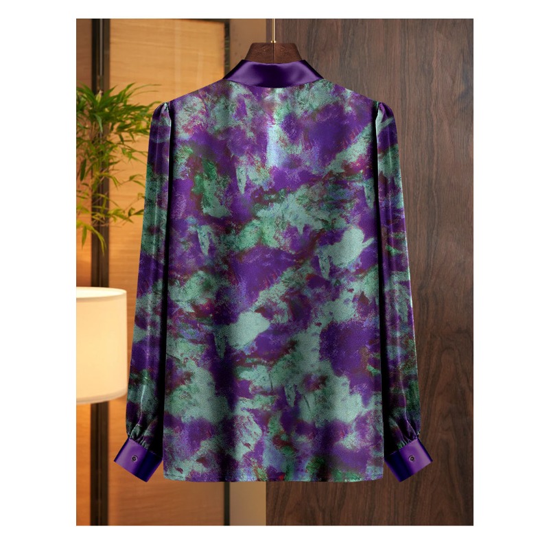 Haut à taille violette en Sati - Satin Bow Tie avis et prix