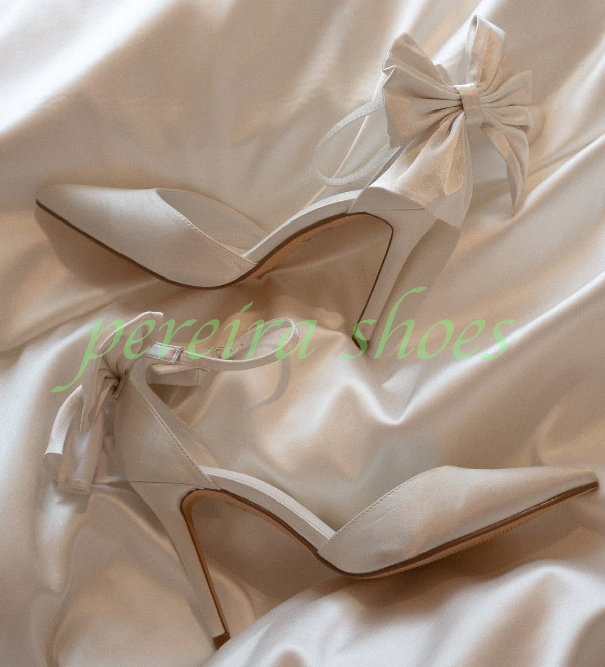 Escarpins élégants pour femme  - Satin Bow Tie avis et prix