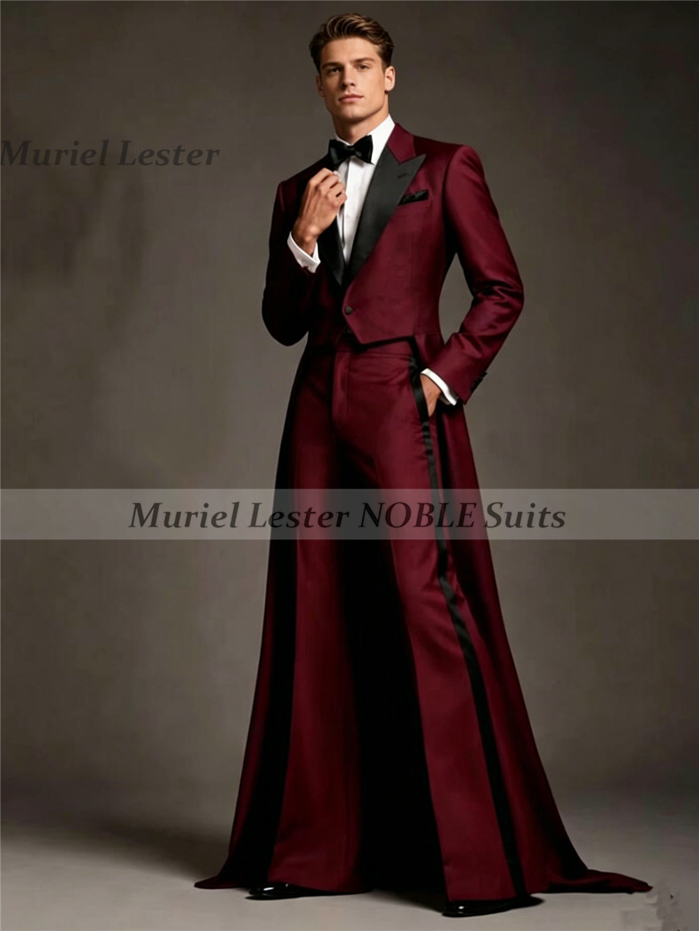 Costume Homme Design Unique, B - Formal Wear For Men Black Suit avis et prix