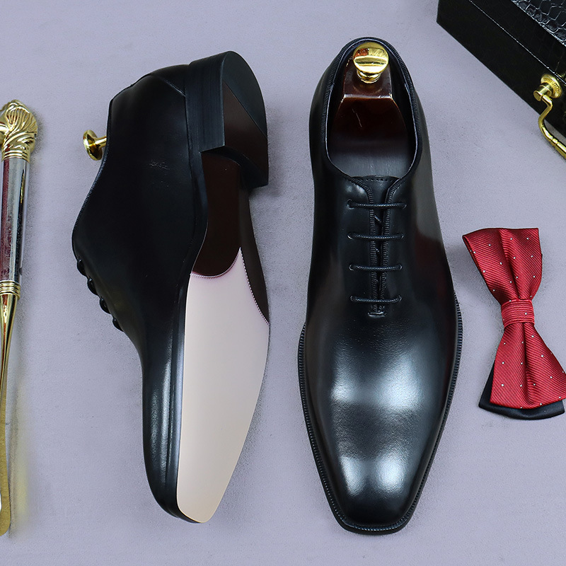 Chaussures Oxford en cuir véri - Men'S Formal Office Wear Shoes avis et prix