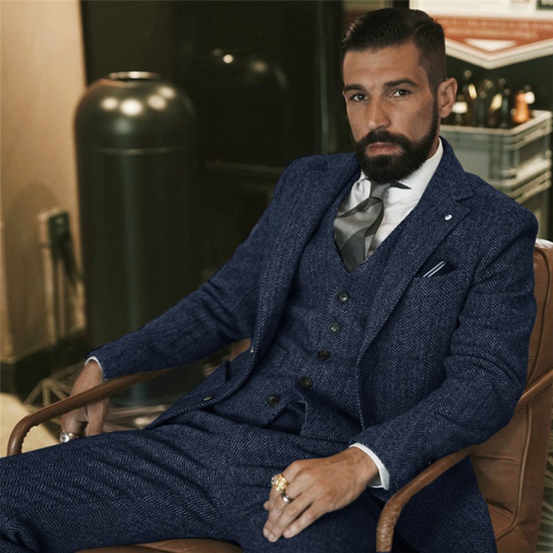 Costume d'hiver en Tweed de la - Men Formal Wear Wedding avis et prix